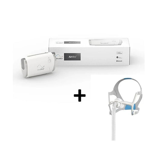 AirMini™ AutoSet Combo offer (Device + N20 mask + N20 Set up pack + Travel Bag)