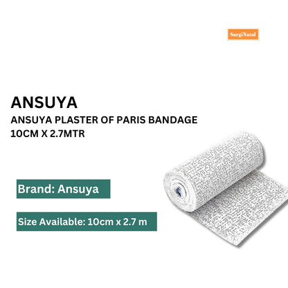 Buy Plaster Of Paris Bandage 10cm x 2.7mtr Online