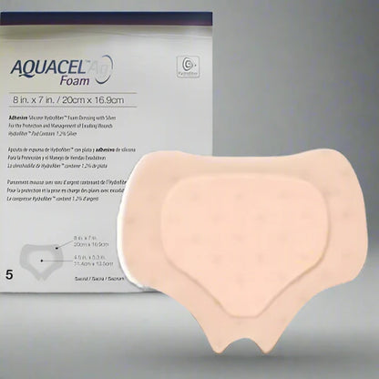 ConvaTec Aquacel Ag Adhesive Foam 420648 (2 Pcs)