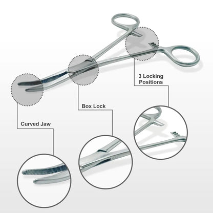 Artery Forceps Stainless Steel (Curved)