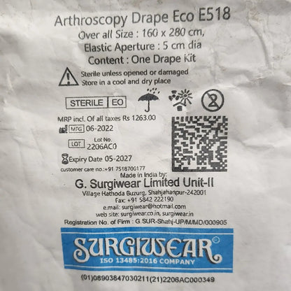 Buy Arthroscopy Drape and Quality Surgical Drapes Online