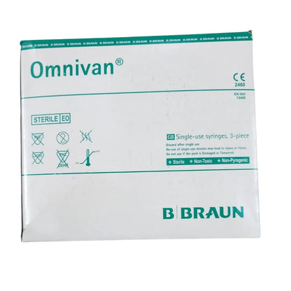Buy Omnivan 20ml Syringe with Needle - 50 Pack | B Braun