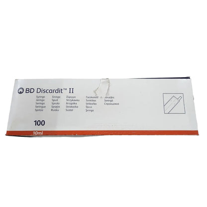 BD 10ml Syringe Discardit - 21G*1.0 inch - 100 Units Pack | SurgiNatal
