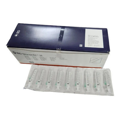 BD 10ml Syringe Discardit - 21G*1.0 inch - 100 Units Pack | SurgiNatal