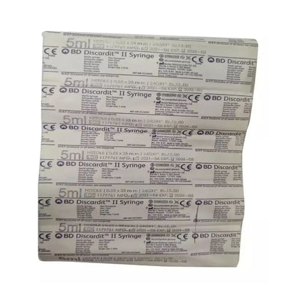 BD 5ml Syringe Discardit - 23G - 100 Units Pack | SurgiNatal