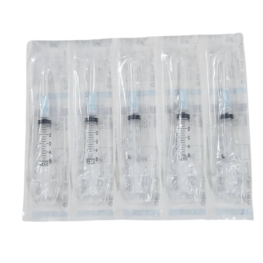 BD 5ml Syringe Luer Lok - 100 Units Pack | SurgiNatal