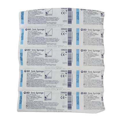 BD 5ml Syringe Luer Lok - 100 Units Pack | SurgiNatal
