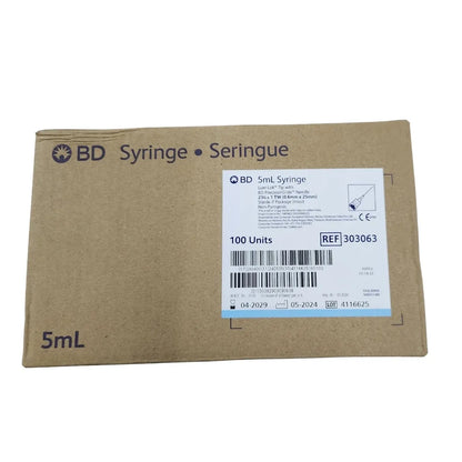 BD 5ml Syringe Luer Lok - 100 Units Pack | SurgiNatal