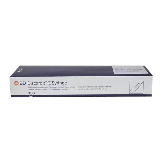 BD 2ml Syringe Discardit - 24G - 100 Units Pack | SurgiNatal
