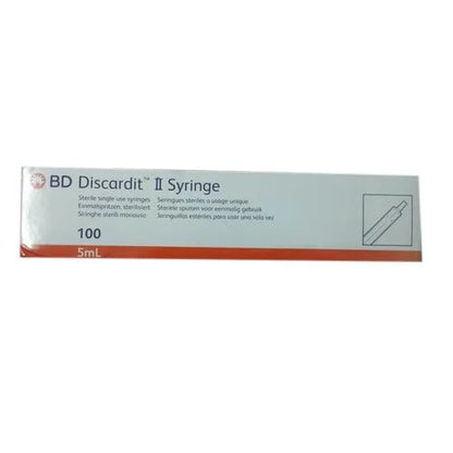 BD 5ml Syringe Discardit - 23G - 100 Units Pack | SurgiNatal