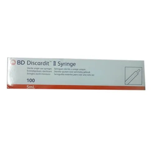 BD 5ml Syringe Discardit - 23G - 100 Units Pack | SurgiNatal