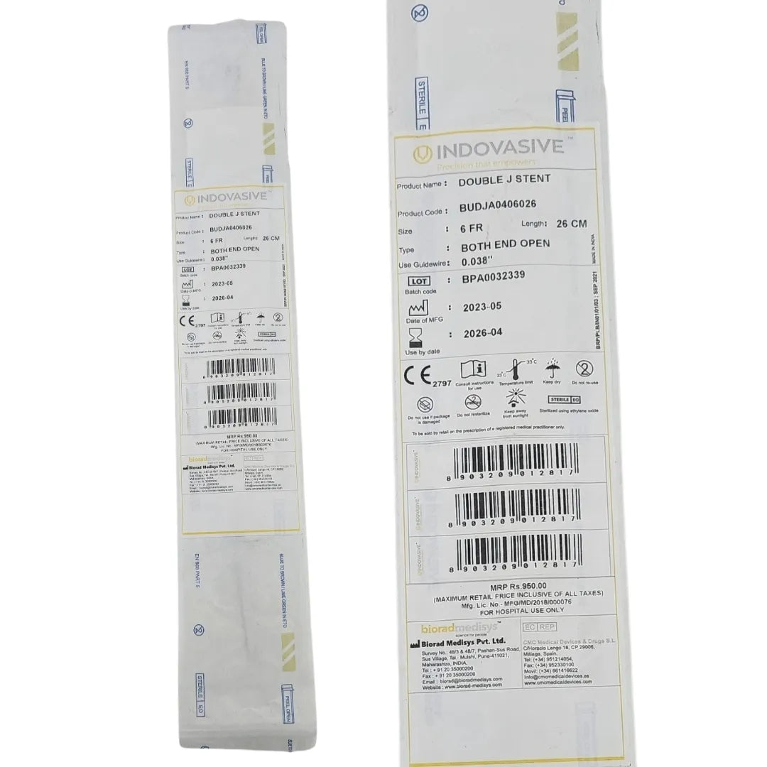 BIO-RAD Double J Stent -Both End open