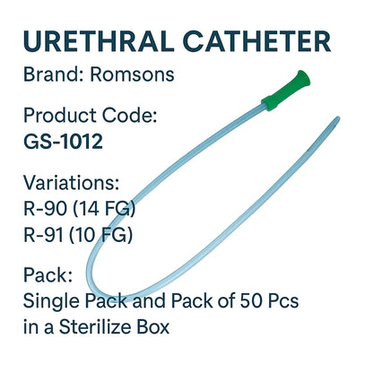 Buy Romsons Urethral Catheter R-90/R-91 Online