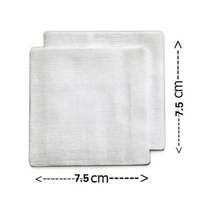 Clinisafe Gauze Swab | 7.5cm x 7.5 cm | 25 Packs Box - Gamma Sterilized
