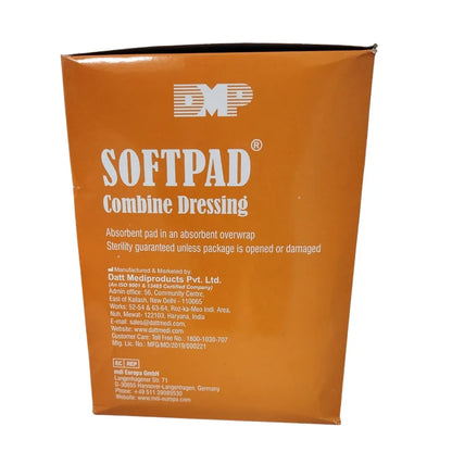 Buy Softpad Combine Dressing Pad 10 cm x 10 cm | Datt Medi