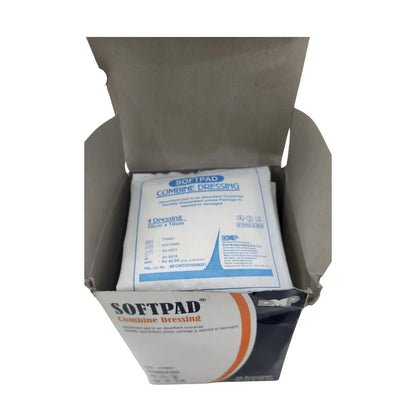 Buy Softpad Combine Dressing Pad 10 cm x 10 cm | Datt Medi
