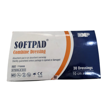Buy Softpad Combine Dressing Pad 10cm x 20 cm | Datt Medi