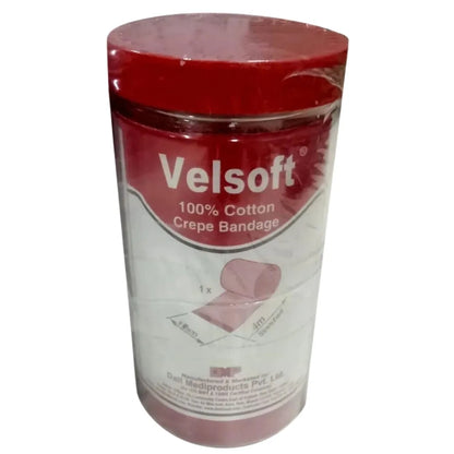 Datt Medi Velsoft-I Elastic Cotton Crepe Bandage 15 cm x 4.5 m