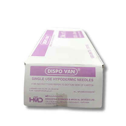 Dispovan Hypodermic Needle - 24G*1.5 Inch