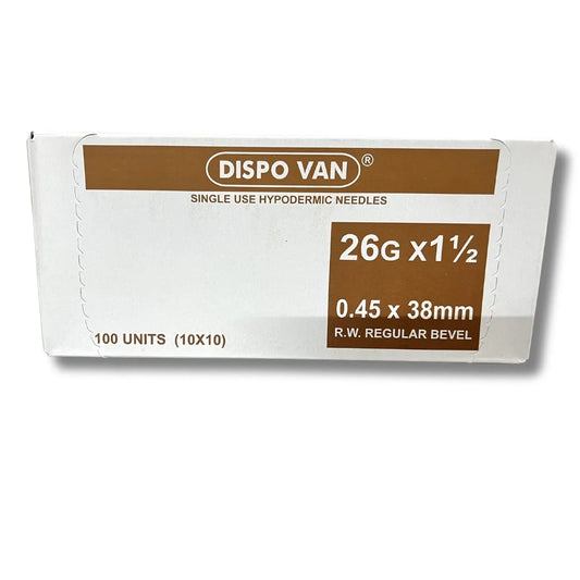 Dispovan Hypodermic Needle - 26G*1.5 inch