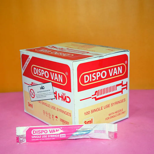 Dispo Van Syringe 3ml - 100 Units Pack | SurgiNatal