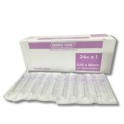 Dispovan Hypodermic Needle - 24G*1 inch