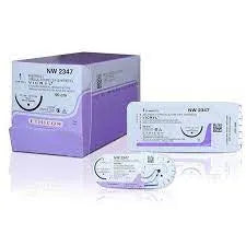 Ethicon Vicryl Sutures USP 5-0, 1/2 Circle Round Body - NW2403