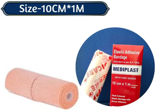 Medica Elastic Adhesive Bandage (10cm X 1mtr)