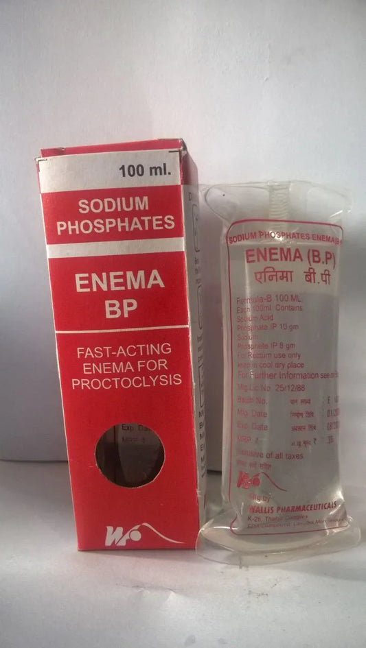 Buy Sodium Phosphate Enema Bp 100ml for Medical Use