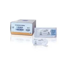 Ethicon Ethibond Sutures USP2-0, 1/2Circle Tapercut Double NW617