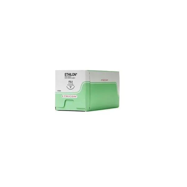 Ethicon Ethilon Sutures USP 1, 1/2Circle Reverse Cutting Heavy NW 3338P