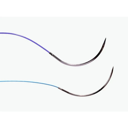 Ethicon PDS II Sutures USP 7-0, 3/8 Circle Taper Point BV-1 Double Needle - Z155H -12 Foils