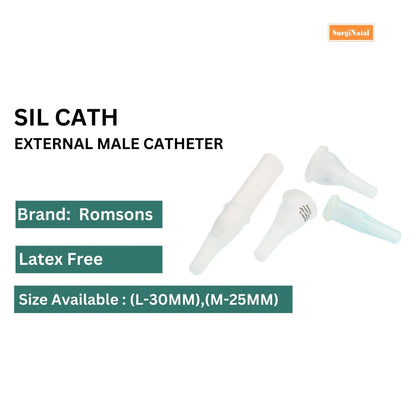 Buy Romsons External Male Catheter Silicone Online