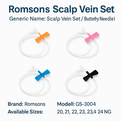 Buy Scalp Vein Set GS-3004 Online for Medical Professionals