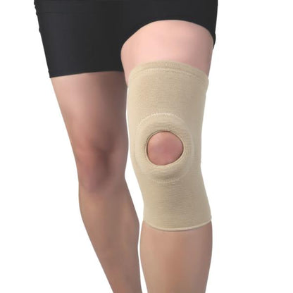 Flamingo Open Patella Knee Cap  ( Beige )