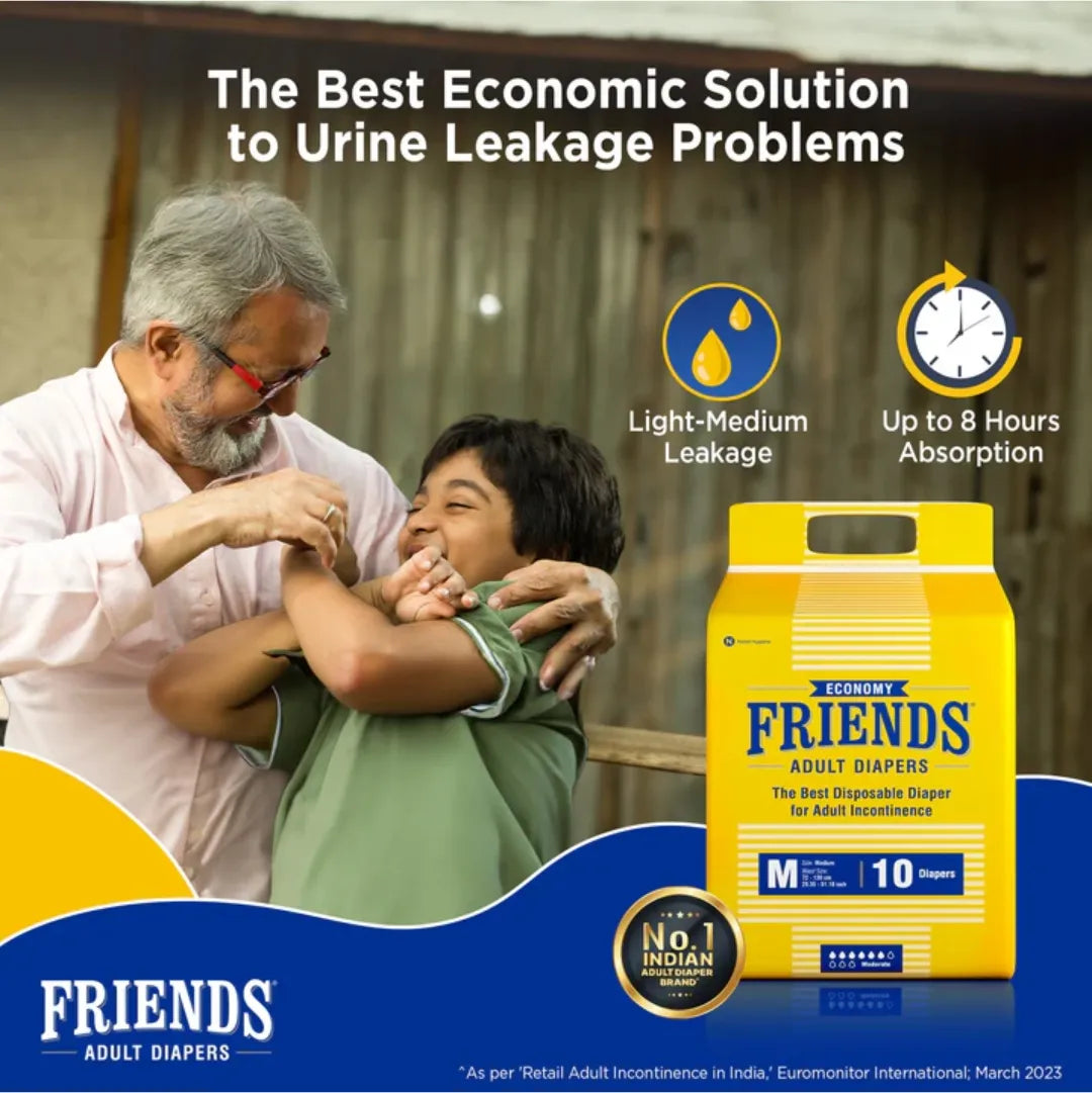Friends Economy Adult Diapers Medium
