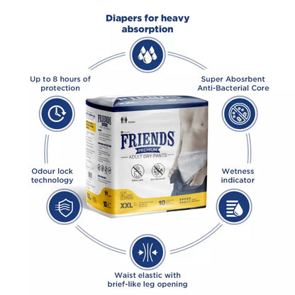 Buy Premium Adult Diaper Pants XXL for Comfort and Confidence
