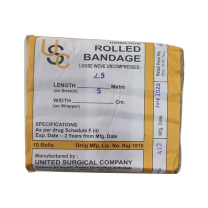 Buy Gauze Rolled Bandage-10pcs for Medical Needs | United