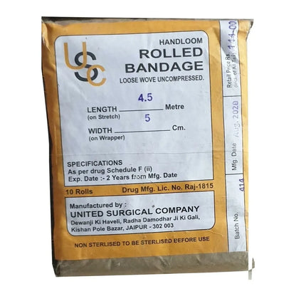 Buy Gauze Rolled Bandage-10pcs for Medical Needs | United