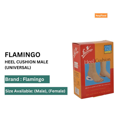 Flamingo Heel Cushion Male (Universal)