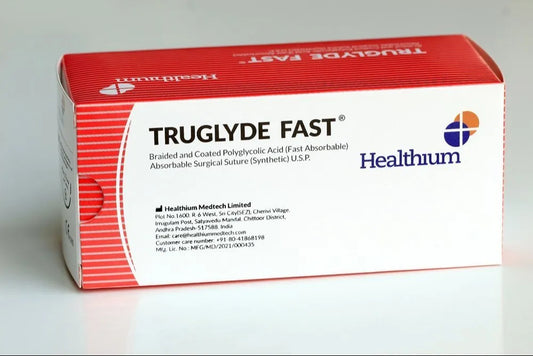 Healthium Truglyde FAST  1-0 SN 2763A ECO - 12 Foils Box