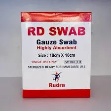 High-Quality Gauze Swab - 10cm*10cm, Shop Now | RD