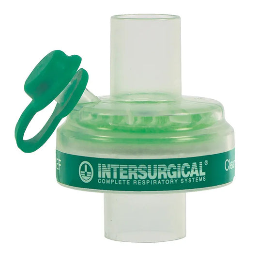 InterSurgical Micro HME Filter Neonatal with Luer Port for Respiratory Care