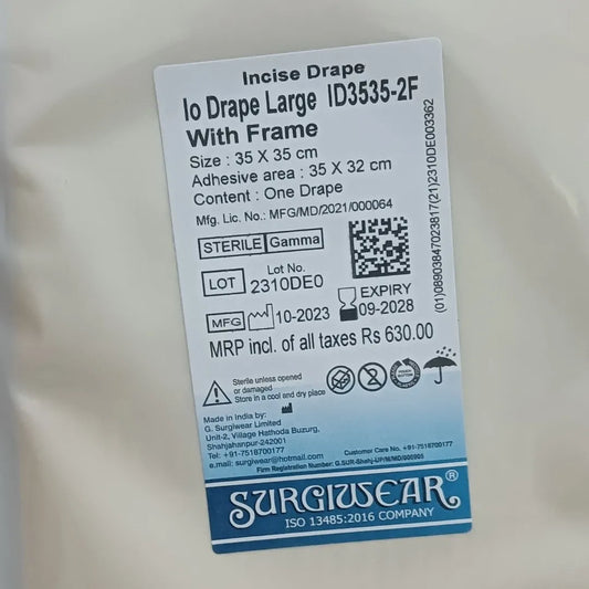 Buy Film Large IO-Drape Online for Surgical Procedures