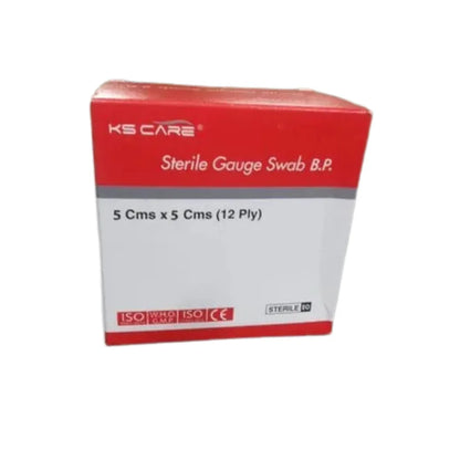Gauze Swab (5cm*5cm) - 4*10 Packs for Surgical Use | K.s