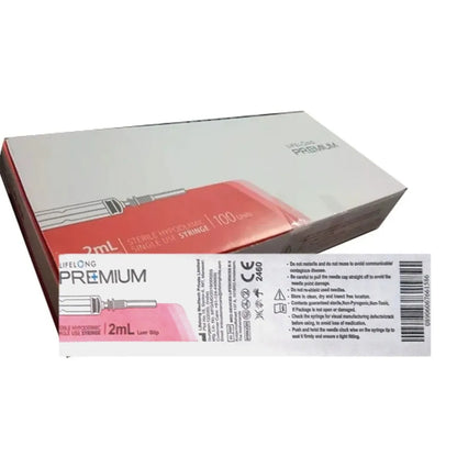Lifelong Premium Syringe 2ml (100 Units)
