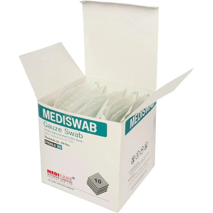 Buy Gauze Swab (5cm X 5cm, 8 Ply) - Pack of 10- 4 pcs