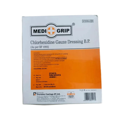 Buy Chlorhexidine Gauze Dressing 10CM X 10CM for Wound Care