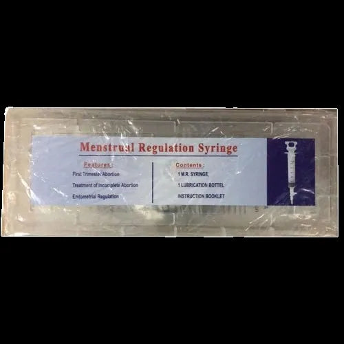 Menstrual Regulation Syringe