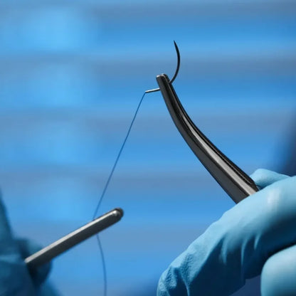 Mersilk Sutures USP 3-0, 3/8 Circle Reverse Cutting Ethiprime - NW 5028